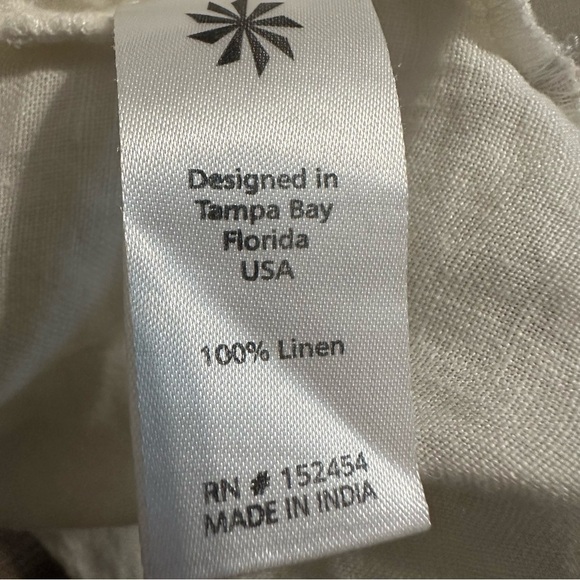 Kyla Seo Handmade Cardigan Kimono Shawl Embroidered Boho Linen Size Extra Small - Picture 7 of 8